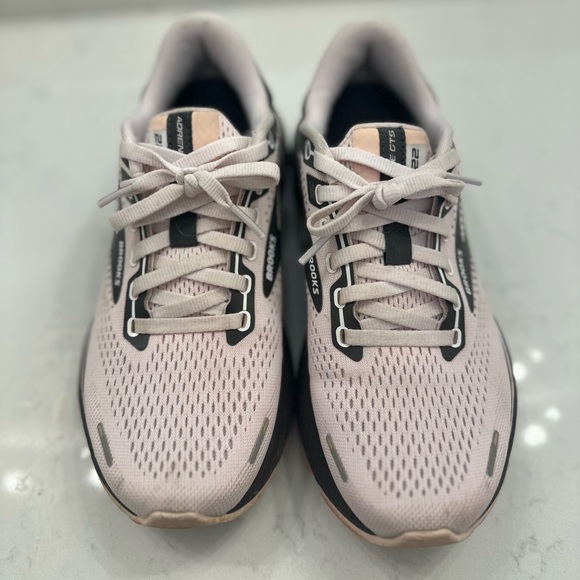 Women's Brooks Adrenaline GTS 22 Pink/Blackened Pearl Mesh size 7 - Picture 5 of 11